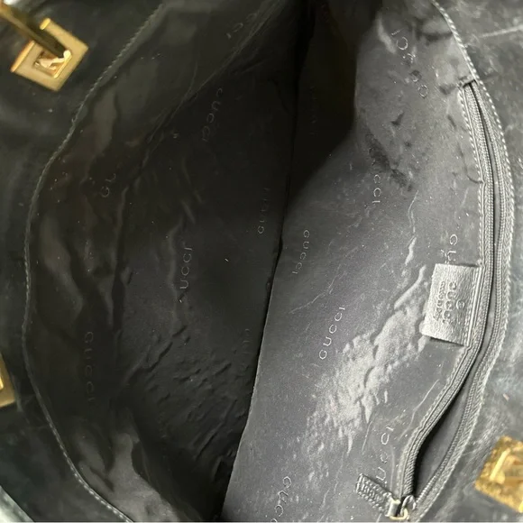 Gucci black shoulder bag/tote - Picture 7 of 9